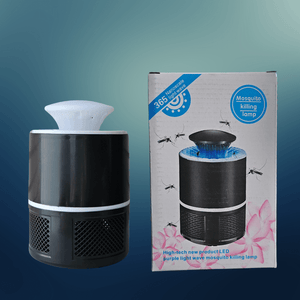 Lámpara antimosquitos por succión